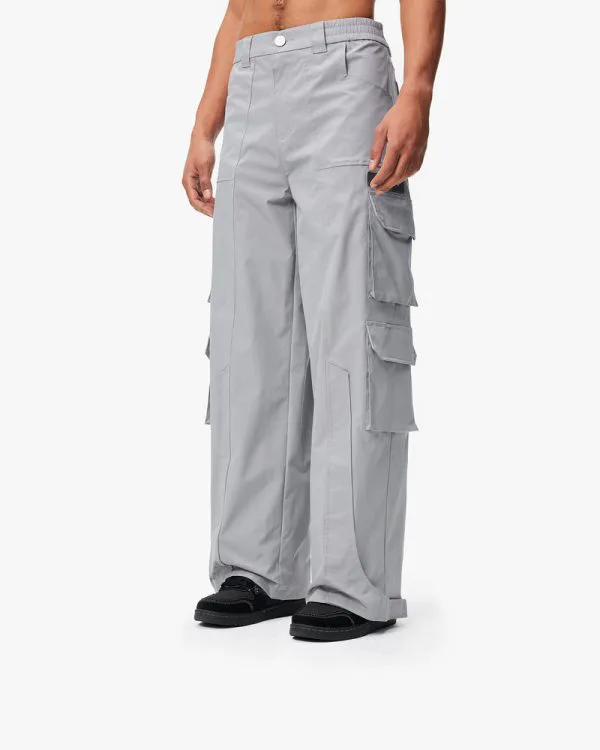 TRAIL CARGO GREY - Pantalons & Jorts - streetwear Avenue Wear