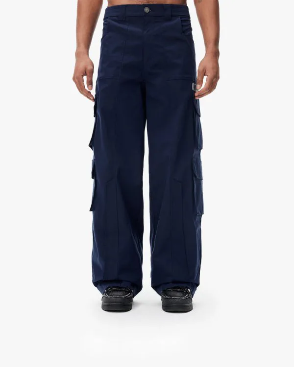 TRAIL CARGO NAVY - Pantalons & Jorts - streetwear Avenue Wear
