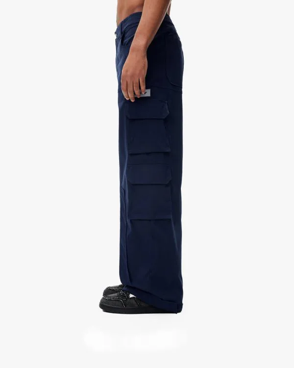 TRAIL CARGO NAVY - Pantalons & Jorts - streetwear Avenue Wear