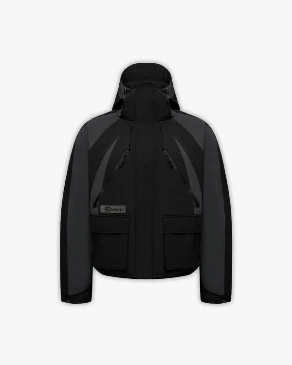Trail windbreaker black - Avenue Wear
