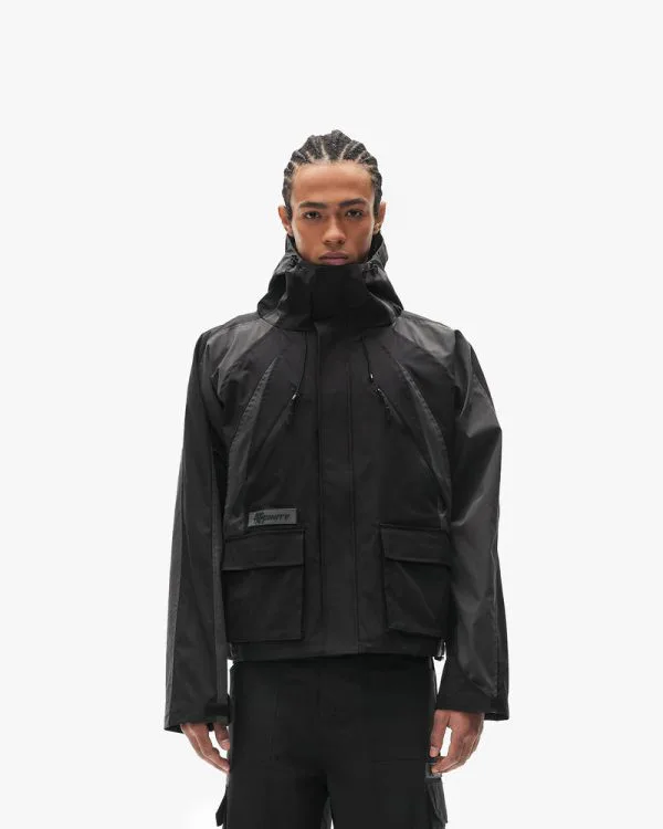 TRAIL WINDBREAKER BLACK - Vestes - streetwear Avenue Wear