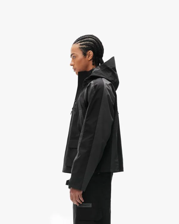 TRAIL WINDBREAKER BLACK - Vestes - streetwear Avenue Wear