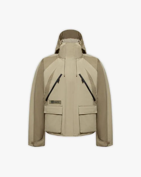Trail windbreaker brown - Avenue Wear