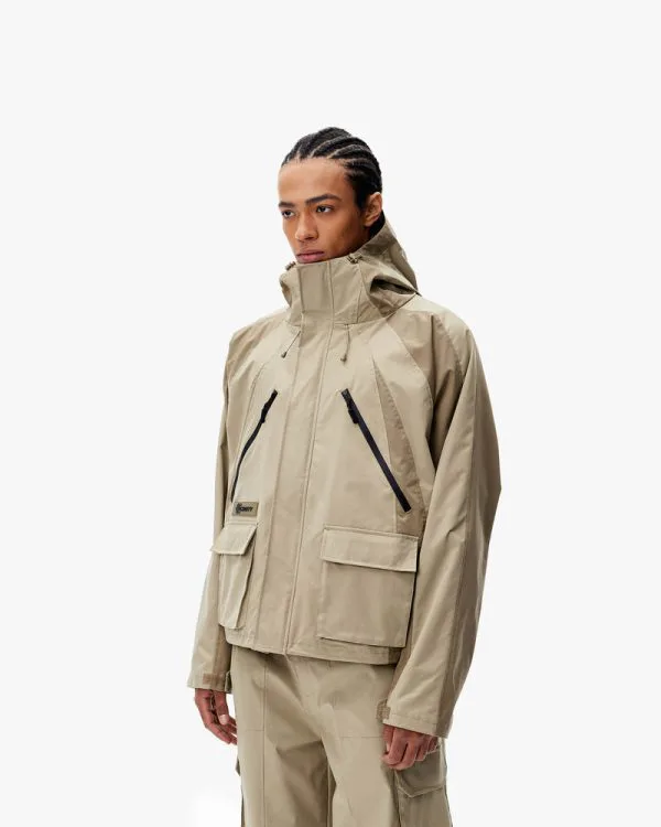 TRAIL WINDBREAKER BROWN - Vestes - streetwear Avenue Wear