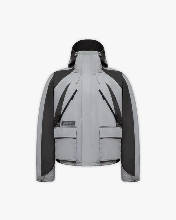 Trail windbreaker grey - Avenue Wear