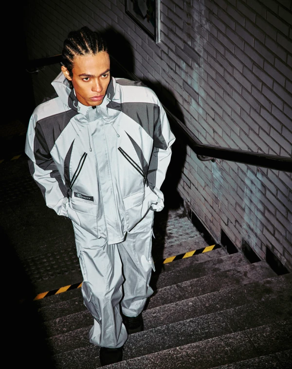 TRAIL WINDBREAKER GREY - Vestes - streetwear Avenue Wear
