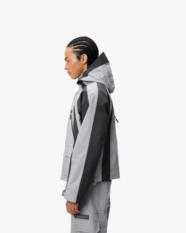 TRAIL WINDBREAKER GREY - Vestes - streetwear Avenue Wear