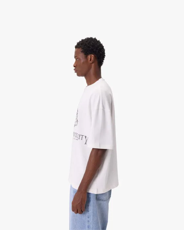 UNIVERSITE D' TEE WHITE - Sweats & Hoodies - streetwear Avenue Wear