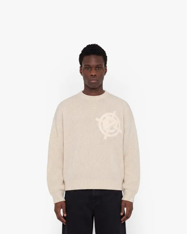 Avenue KNITWEAR BEIGE - Sweats & Hoodies - streetwear Avenue Wear