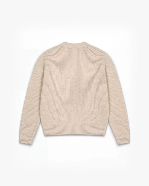 Avenue KNITWEAR BEIGE - Sweats & Hoodies - streetwear Avenue Wear