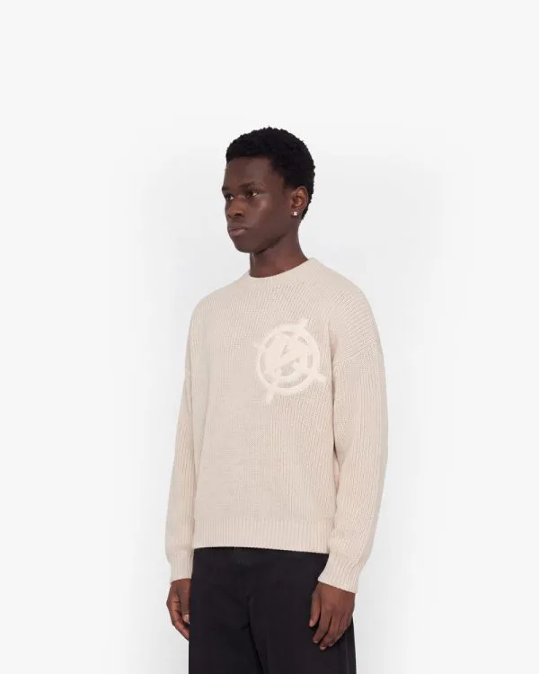 Avenue KNITWEAR BEIGE - Sweats & Hoodies - streetwear Avenue Wear