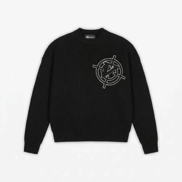 Avenue knitwear black - Avenue Wear