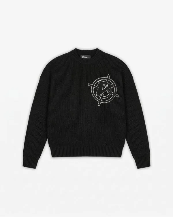 Avenue knitwear black - Avenue Wear