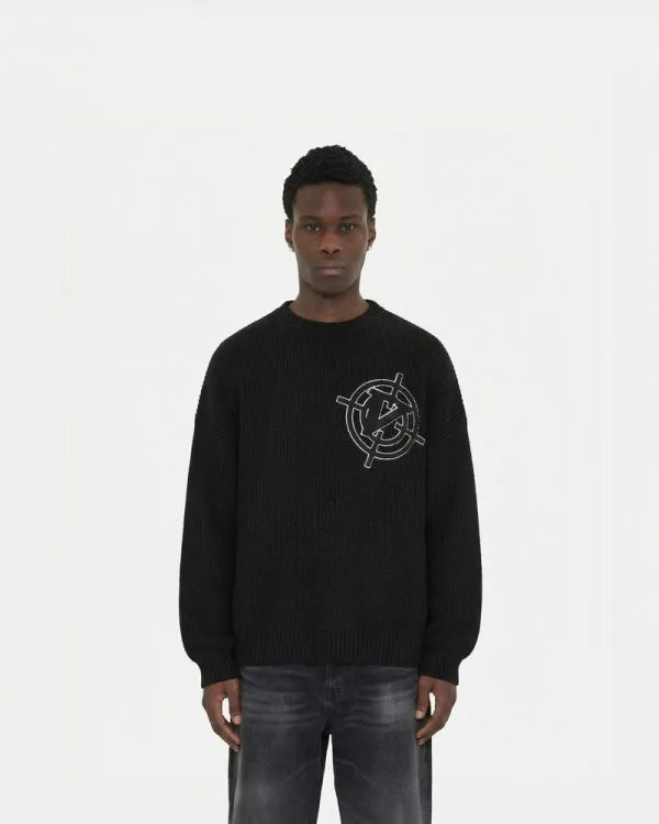 Avenue KNITWEAR BLACK - Sweats & Hoodies - streetwear Avenue Wear