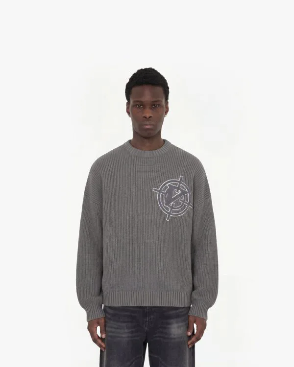 Avenue KNITWEAR DARK GREY - Sweats & Hoodies - streetwear Avenue Wear