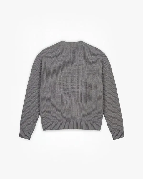 Avenue KNITWEAR DARK GREY - Sweats & Hoodies - streetwear Avenue Wear