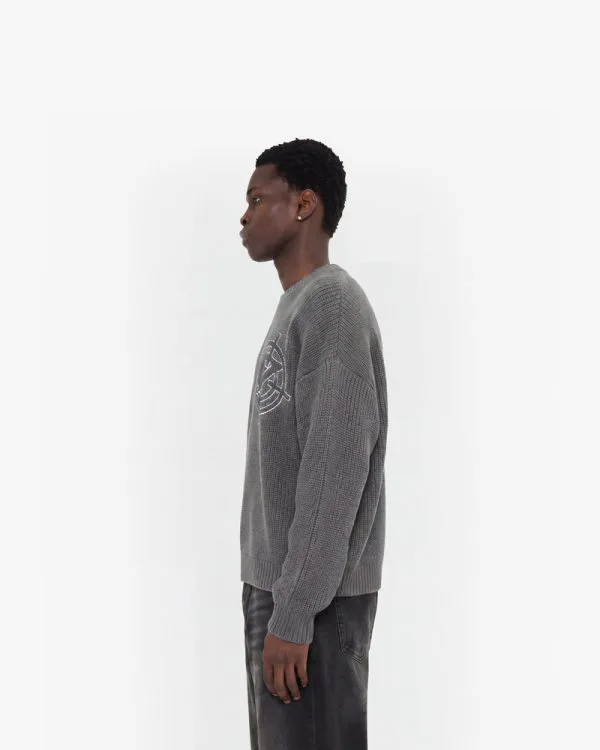 Avenue KNITWEAR DARK GREY - Sweats & Hoodies - streetwear Avenue Wear