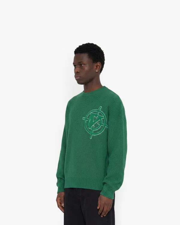 Avenue KNITWEAR GREEN - Sweats & Hoodies - streetwear Avenue Wear