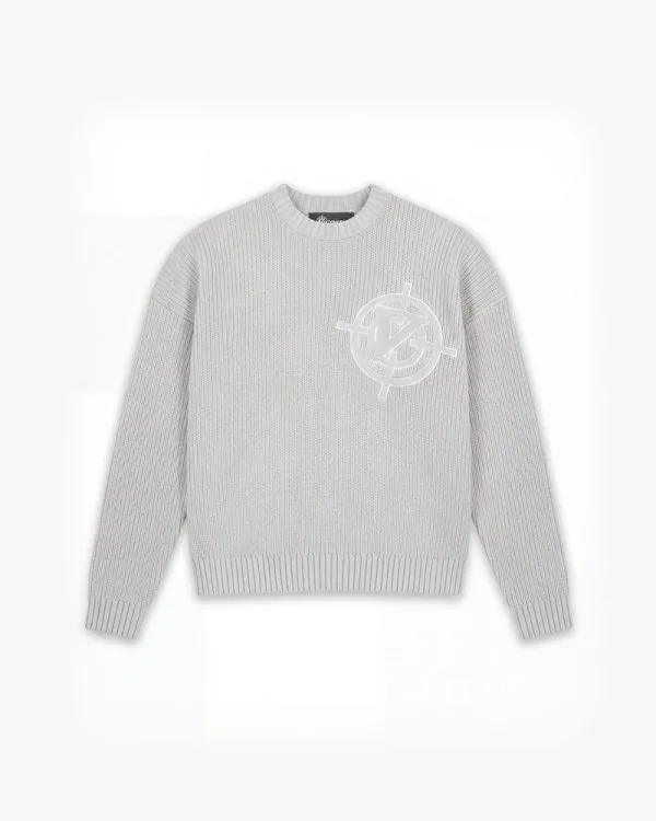 Avenue knitwear light grey - Avenue Wear