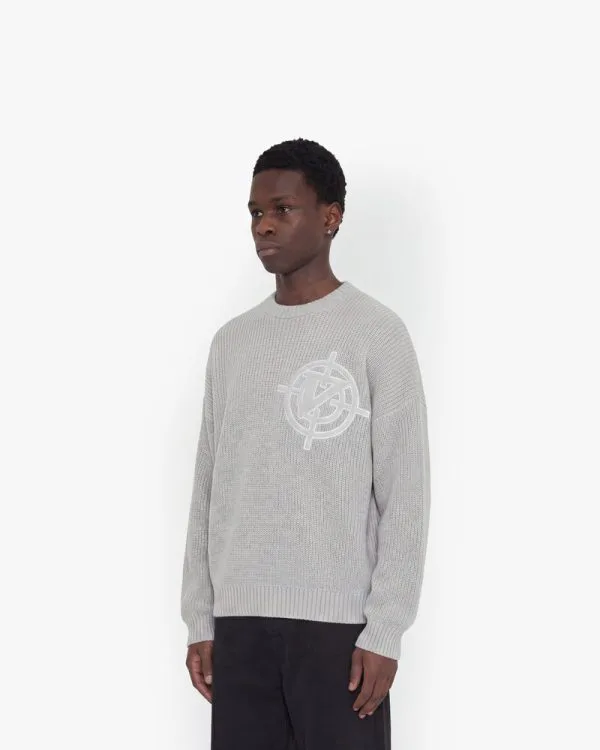 Avenue KNITWEAR LIGHT GREY - Sweats & Hoodies - streetwear Avenue Wear
