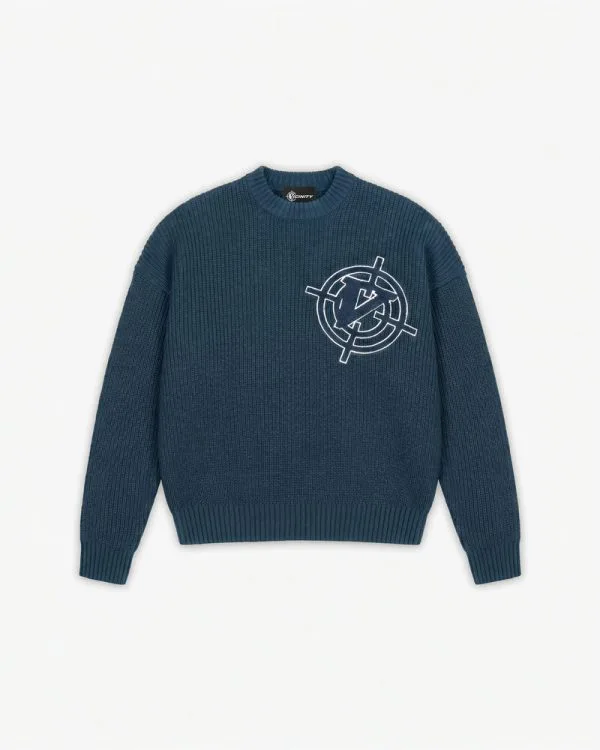 Avenue knitwear midnight blue - Avenue Wear