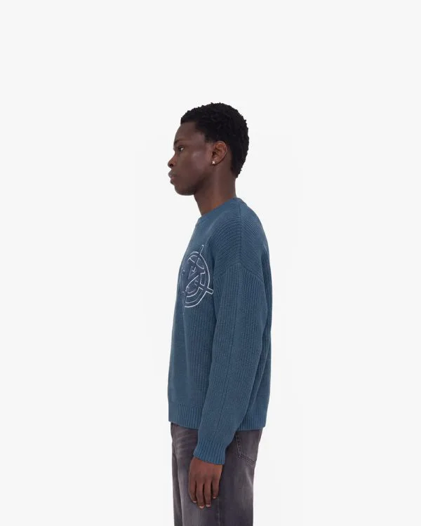 Avenue KNITWEAR MIDNIGHT BLUE - Sweats & Hoodies - streetwear Avenue Wear