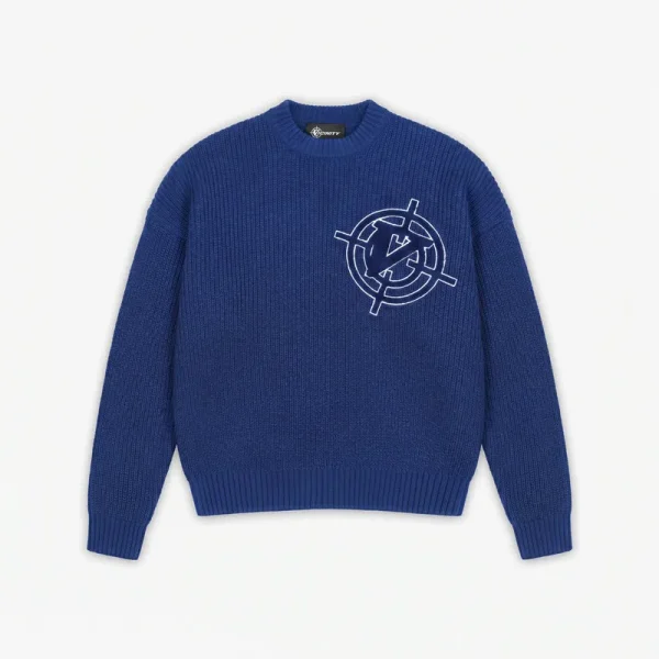 Avenue knitwear royal blue - Avenue Wear
