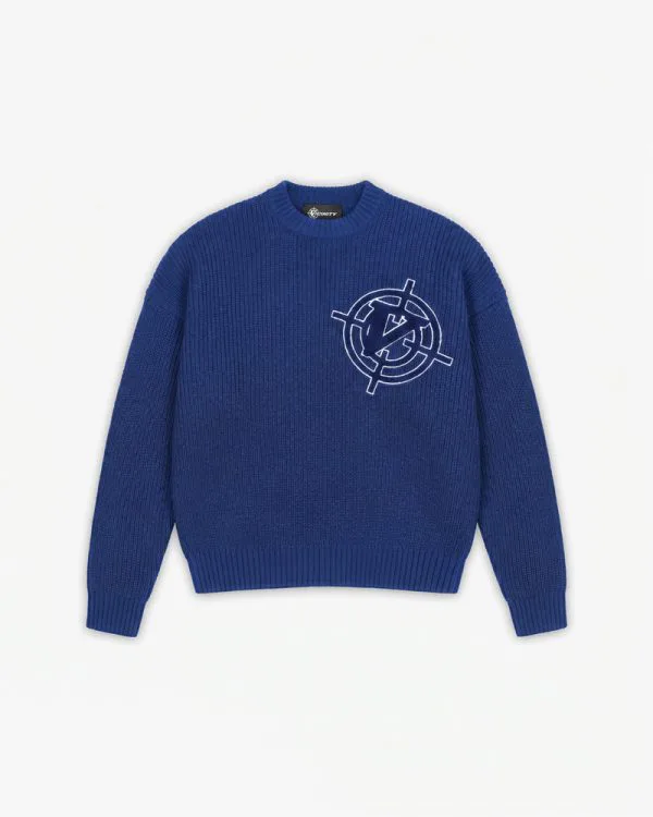 Avenue knitwear royal blue - Avenue Wear