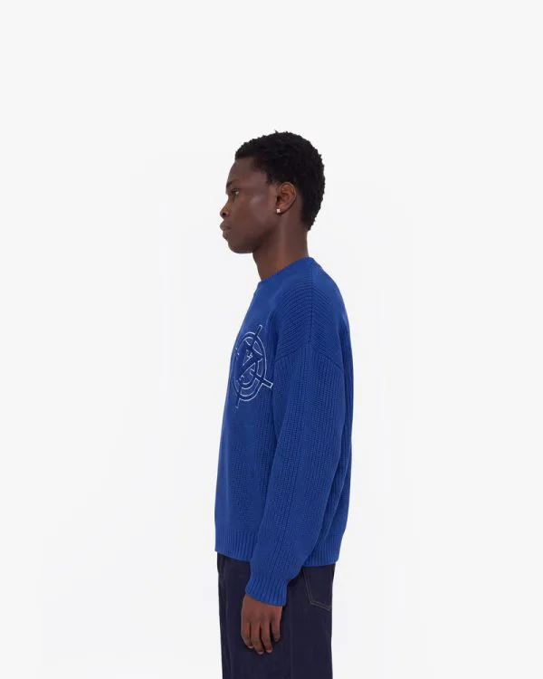 Avenue KNITWEAR ROYAL BLUE - Sweats & Hoodies - streetwear Avenue Wear