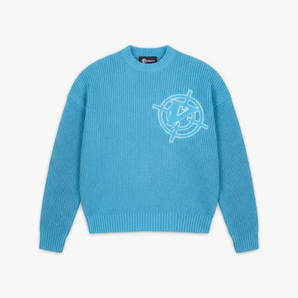 Avenue knitwear sky blue - Avenue Wear