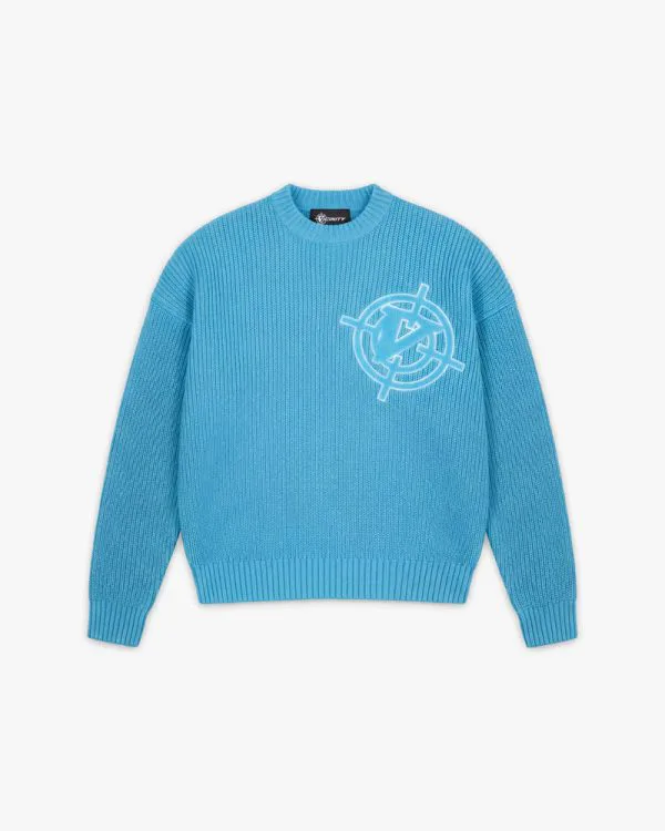 Avenue knitwear sky blue - Avenue Wear