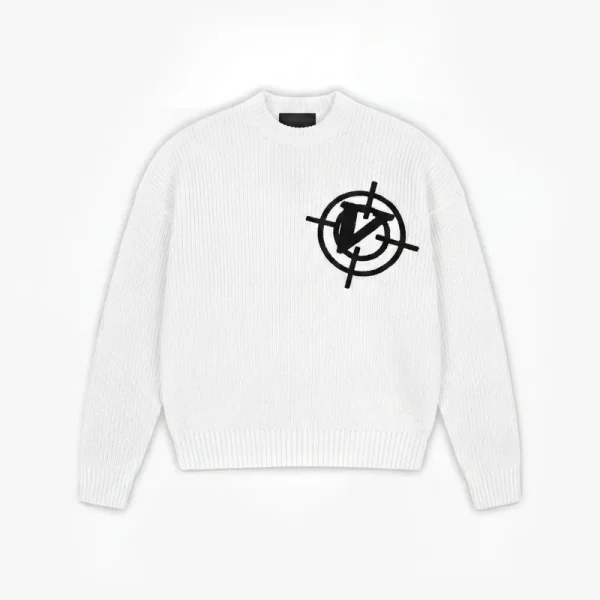 Avenue knitwear white - Avenue Wear