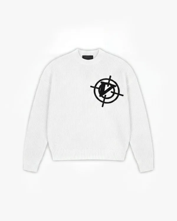 Avenue knitwear white - Avenue Wear