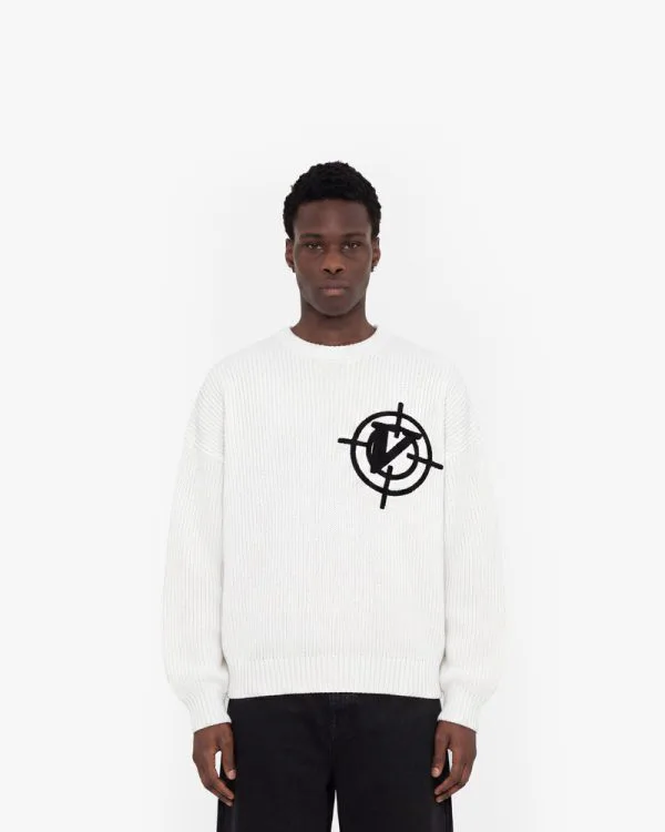 Avenue KNITWEAR WHITE - Sweats & Hoodies - streetwear Avenue Wear