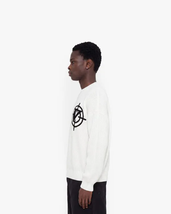 Avenue KNITWEAR WHITE - Sweats & Hoodies - streetwear Avenue Wear