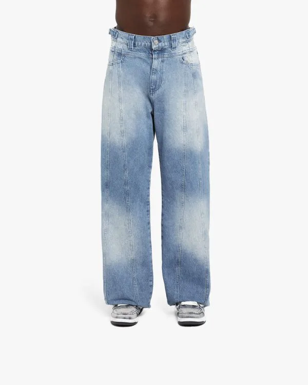 Avenue LIGHT BLUE DENIM - Pantalons & Jorts - streetwear Avenue Wear