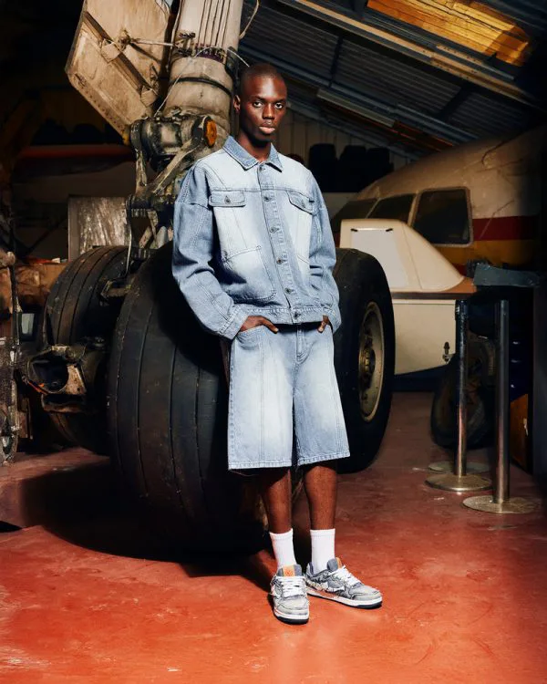 Avenue LIGHT BLUE JORTS - Pantalons & Jorts - streetwear Avenue Wear