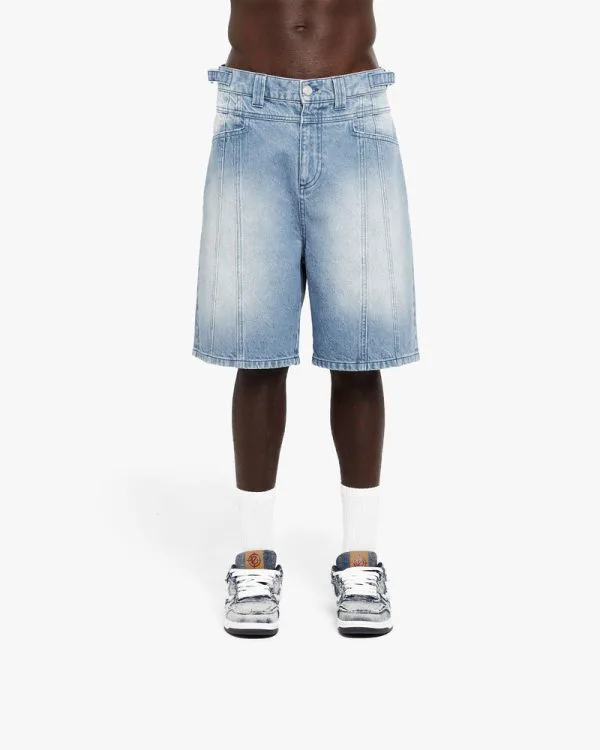Avenue LIGHT BLUE JORTS - Pantalons & Jorts - streetwear Avenue Wear