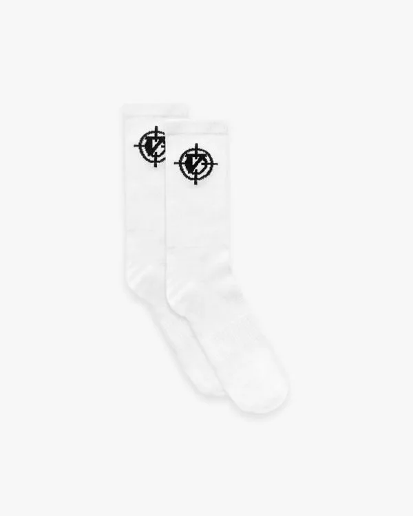 Avenue socks double pack white - Avenue Wear