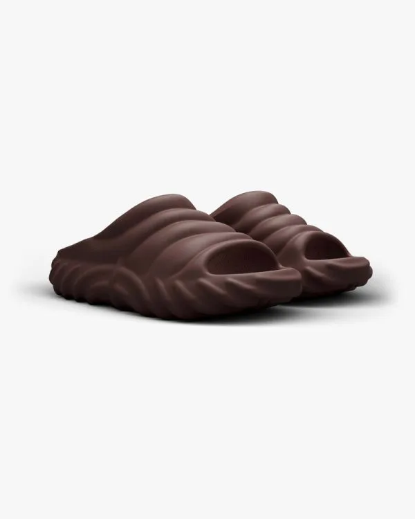 V-SLIDE - COCO BROWN - Sneakers & Slides - streetwear Avenue Wear
