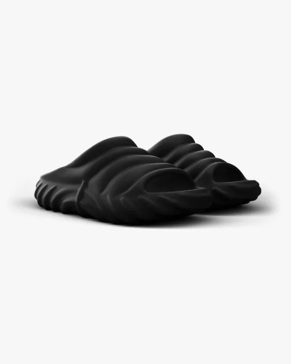 V-SLIDE - OBSIDIAN BLACK - Sneakers & Slides - streetwear Avenue Wear
