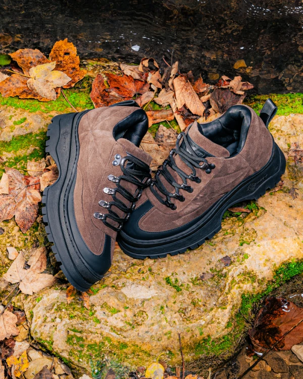VENTURE LOWS "DARK BROWN" - Sneakers & Slides - streetwear Avenue Wear