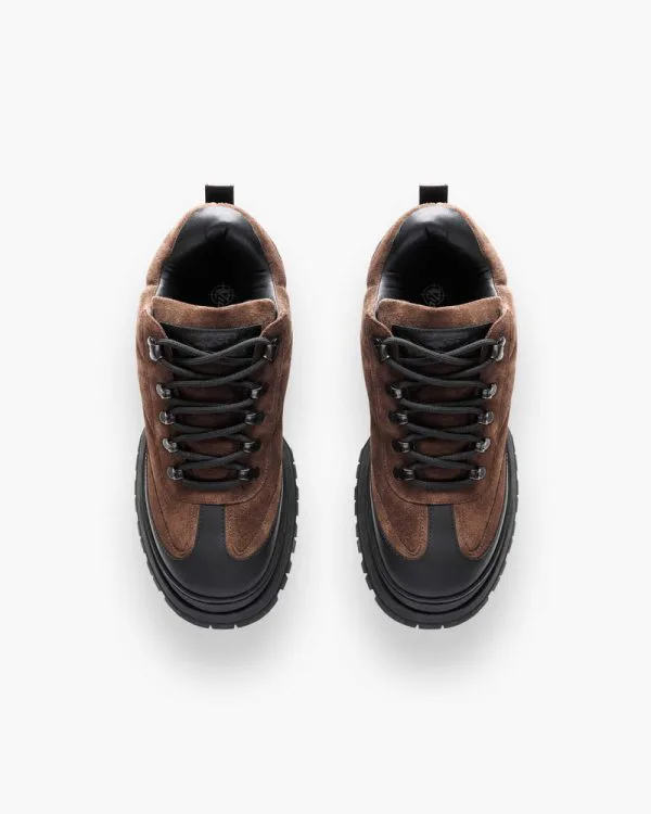 VENTURE LOWS "DARK BROWN" - Sneakers & Slides - streetwear Avenue Wear