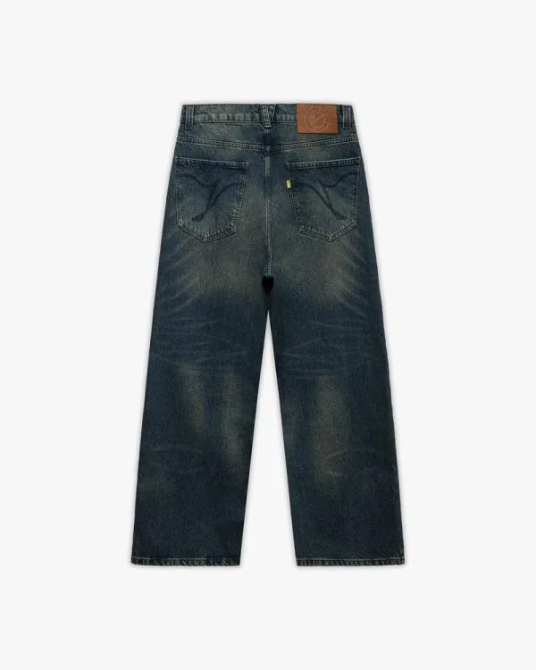 VOLUME DENIM TERRA - Pantalons & Jorts - streetwear Avenue Wear