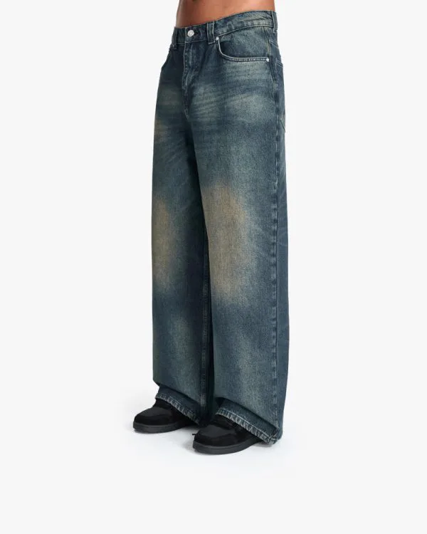 VOLUME DENIM TERRA - Pantalons & Jorts - streetwear Avenue Wear