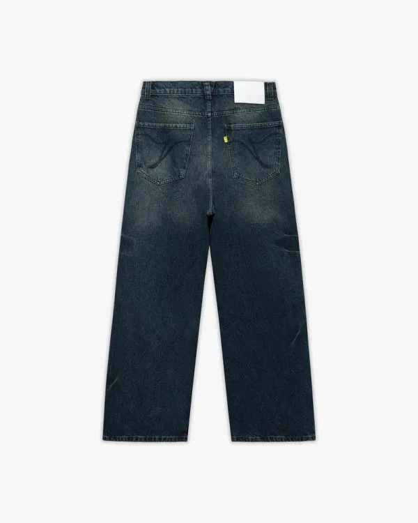 VOLUME DENIM VEIL - Pantalons & Jorts - streetwear Avenue Wear