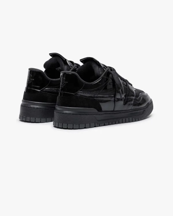 VORTEX "GLOSSY BLACK" - Sneakers & Slides - streetwear Avenue Wear