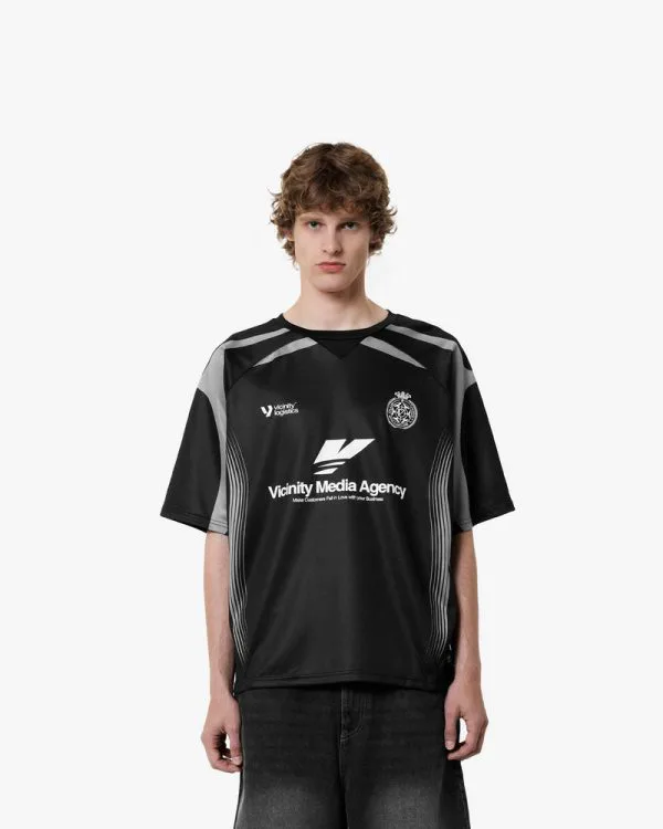 WAVE JERSEY BLACK - Jerseys - streetwear Avenue Wear