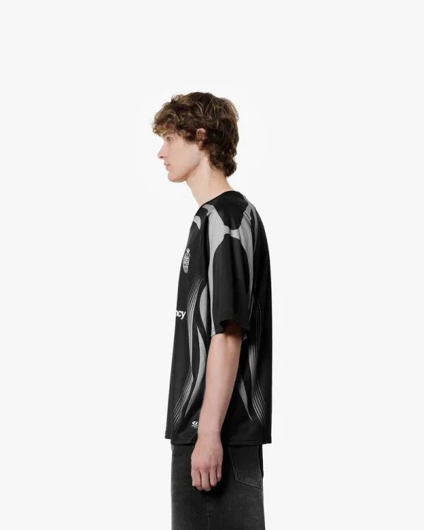 WAVE JERSEY BLACK - Jerseys - streetwear Avenue Wear
