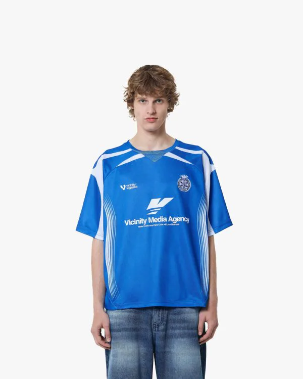 WAVE JERSEY BLUE - Jerseys - streetwear Avenue Wear